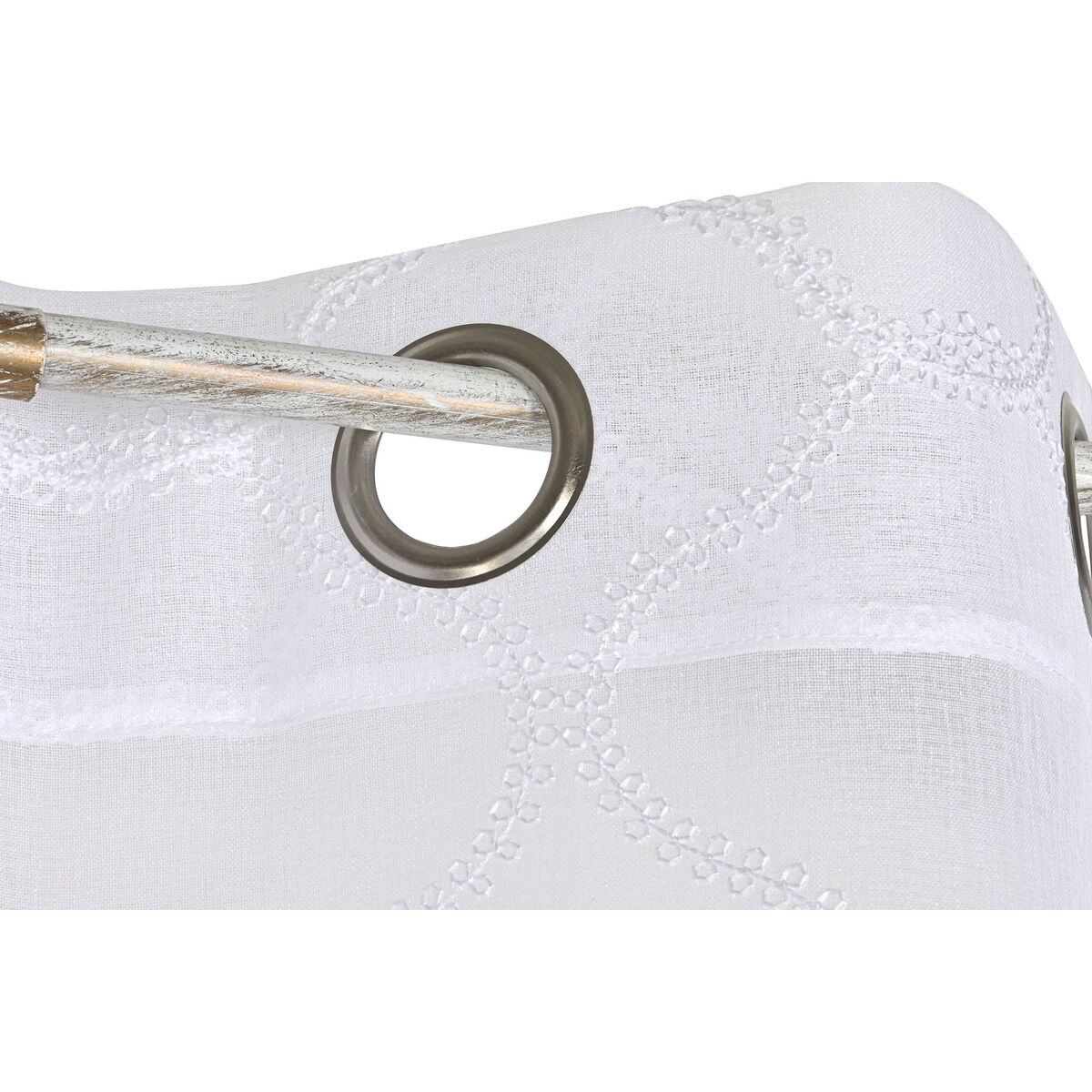 Perdele Home ESPRIT Alb 140 x 260 x 260 cm